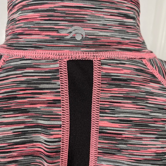 Ideology Fitness Pink and Gray Zip-Up Athletic Jacket CB-70 - Picture 9 of 9